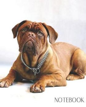 Notebook: Large College Ruled Notebook for Everyday Use Large Mastiff Dog