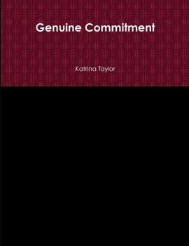 Paperback Genuine Commitment Book