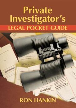 Paperback Private Investigator's Legal Guide Book