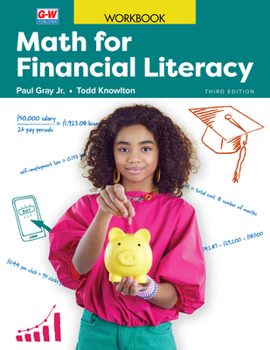 Paperback Math for Financial Literacy, Workbook Book