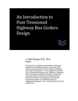 Paperback An Introduction to Post-Tensioned Highway Box Girders Design Book
