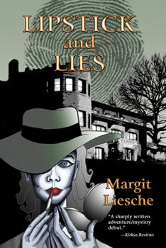 Paperback Lipstick and Lies [Large Print] Book