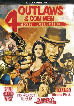 DVD Outlaws and Con Men: 4-Film Collection Book