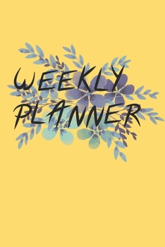 Paperback Weekly Planner: Stylishly designed, simple planner to writ in, plan your week. Book