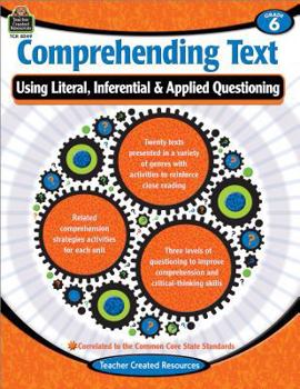 Paperback Comprehending Text Using Literal/Inferential/Applied Quest-6 Book