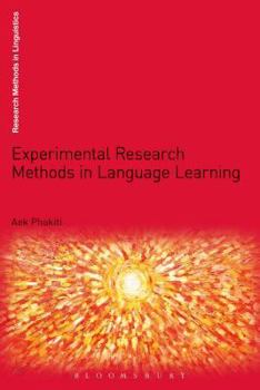 Paperback Experimental Research Methods in Language Learning Book