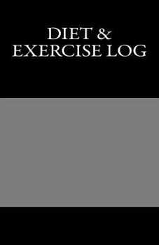 Paperback Diet & Exercise Log Book