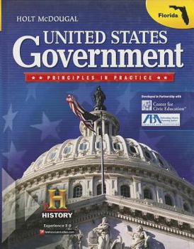 Hardcover Holt McDougal Government: Student Edition 2013 Book