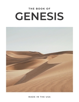 Paperback The Book of Genesis - Neat Sunday Bible (KJV - Titanium White) Book