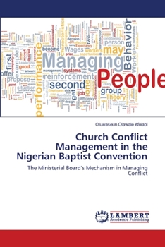 Paperback Church Conflict Management in the Nigerian Baptist Convention Book