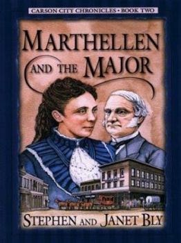 Hardcover Marthellen and the Major [Large Print] Book