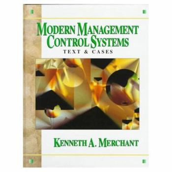 Hardcover Modern Management Control Systems: Text & Cases Book