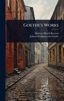 Hardcover Goethe's Works Book