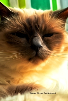 Sacred Birman Cat Notebook: A5 Lined Notepad - Journal for Women, Men, Teens and Kids. A Beautiful Gift Idea for Animal Lover