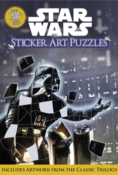 Paperback Star Wars Sticker Art Puzzles Book