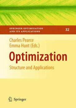 Hardcover Optimization: Structure and Applications Book