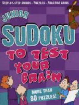 Spiral-bound Junior Sudoku to Test Your Brain Book