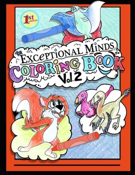 Paperback Exceptional Minds Coloring Book Vol. 2 Book
