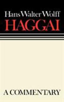 Hardcover Haggai Continental Commentary Book