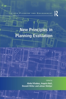 Paperback New Principles in Planning Evaluation Book