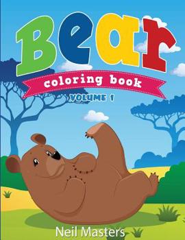 Paperback Bear Coloring Book (Avon Coloring Books) Book