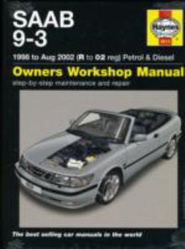 Hardcover SAAB 9-3 Petrol & Diesel Service & Repair Manual: 1998 to 2002 Book