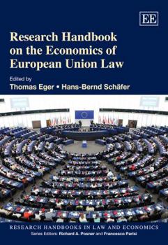 Hardcover Research Handbook on the Economics of European Union Law Book