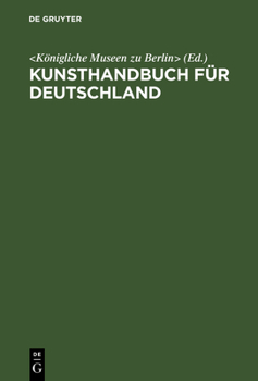 Hardcover Kunsthandbuch für Deutschland [German] Book