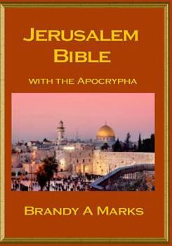 Paperback Jerusalem Bible Annotated: 2019 Edition with the Apocrypha Book