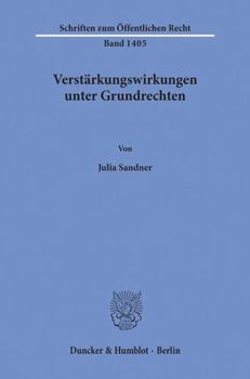 Paperback Verstarkungswirkungen Unter Grundrechten [German] Book