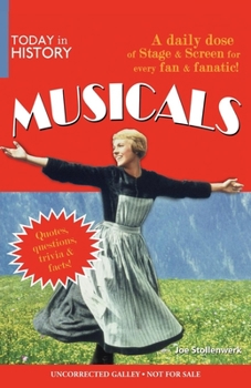 Paperback Today in History: Musicals Book