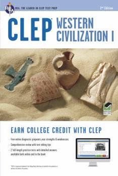 Paperback Clep(r) Western Civilization I Book + Online Book