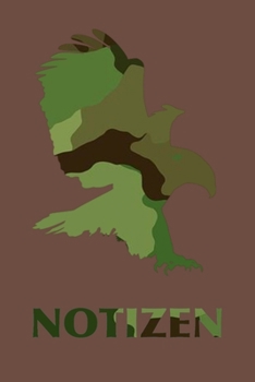 Falke Notizbuch: A5 Dodgrid (gepunktet)  | Agenda Journal | Tarnfarbe | Falknerei | Camouflage (German Edition)