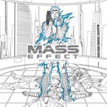 Paperback Mass Effect Adult Coloring Book