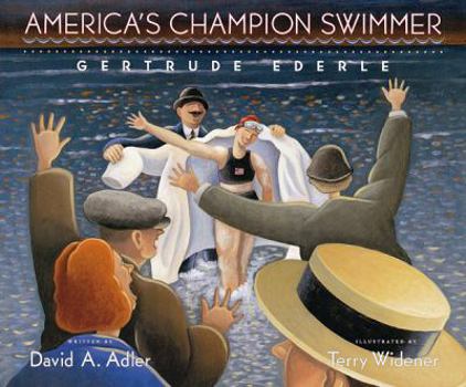 Hardcover America's Champion Swimmer: Gertrude Ederle Book