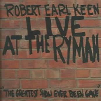 Music - CD Robert Earl Keen: Live at the Ryman Book