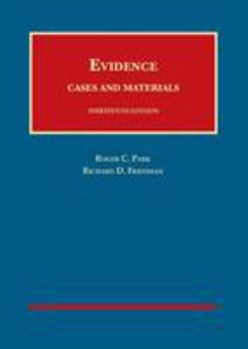 Hardcover Evidence, Cases and Materials Book