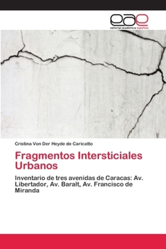 Paperback Fragmentos Intersticiales Urbanos [Spanish] Book