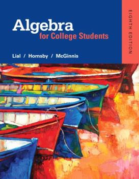 Hardcover Algebra for College Students Book