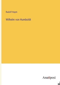 Paperback Wilhelm von Humboldt [German] Book