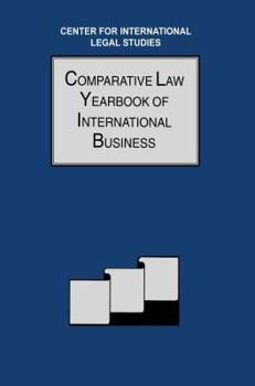 Paperback Comparative Law Yearbook of International Business Book