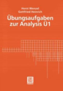 Paperback Übungsaufgaben Zur Analysis Ü 1 [German] Book