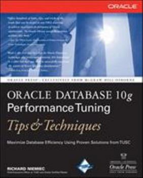 Paperback Oracle Database 10g Performance Tuning Tips & Techniques Book