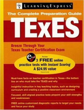 Paperback Texes: The Complete Preparation Guide Book