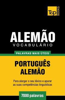 Paperback Vocabulário Português-Alemão - 7000 palavras mais úteis [Portuguese] Book