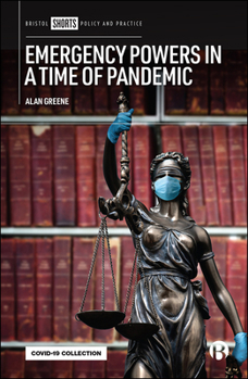 Paperback Emergency Powers in a Time of Pandemic Book