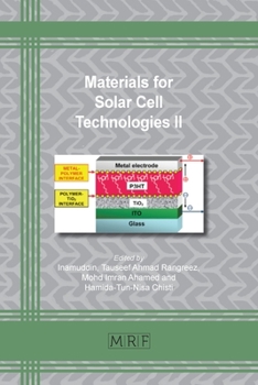 Paperback Materials for Solar Cell Technologies II Book