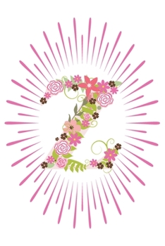 Paperback Z: Initial Z Monogram Notebook Journal Gift Pink Floral letter design Book