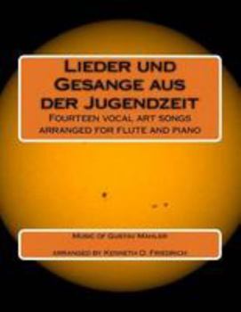 Paperback Lieder und Gesange aus der Jugendzeit: Fourteen vocal art songs arranged for flute and piano Book