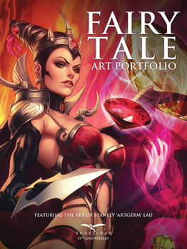 Hardcover Fairy Tales Art Portfolio Book